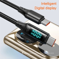 LED-Anzeige schnelles Laden USB2.0 bis Typ-C-Kabel